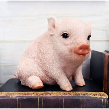 Hi-Line Gift Ltd. Standing Baby Pig Statue & Reviews | Wayfair